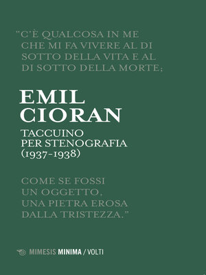 cover image of Taccuino per stenografia (1937-1938)